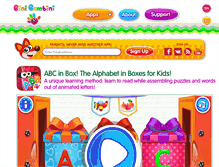 Tablet Screenshot of binibambini.com